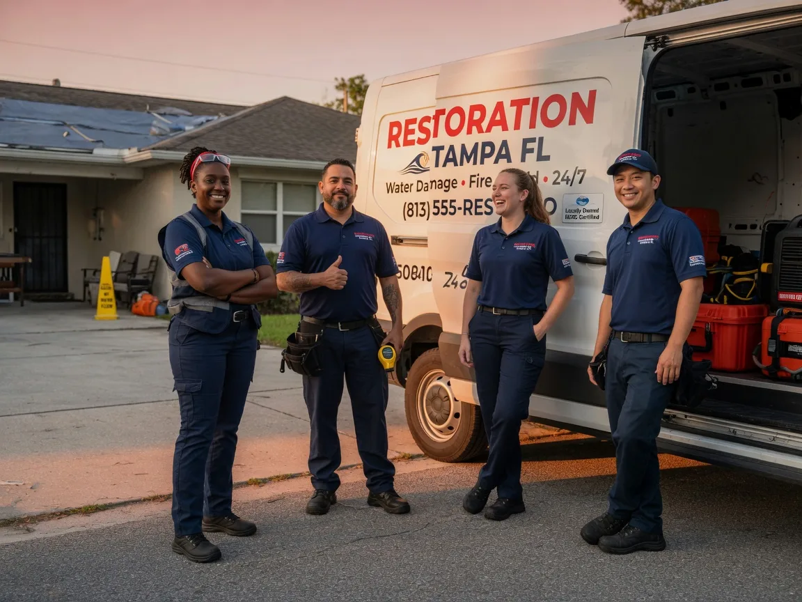 Water Damage Restoration company in Winfall, NC